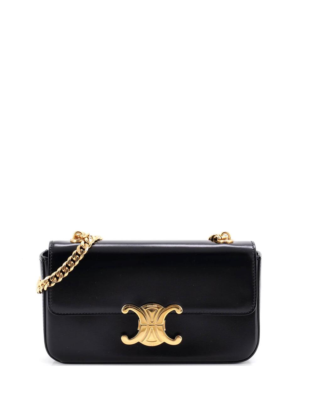 Celine Triomphe Chain Shoulder Bag #352275C22B